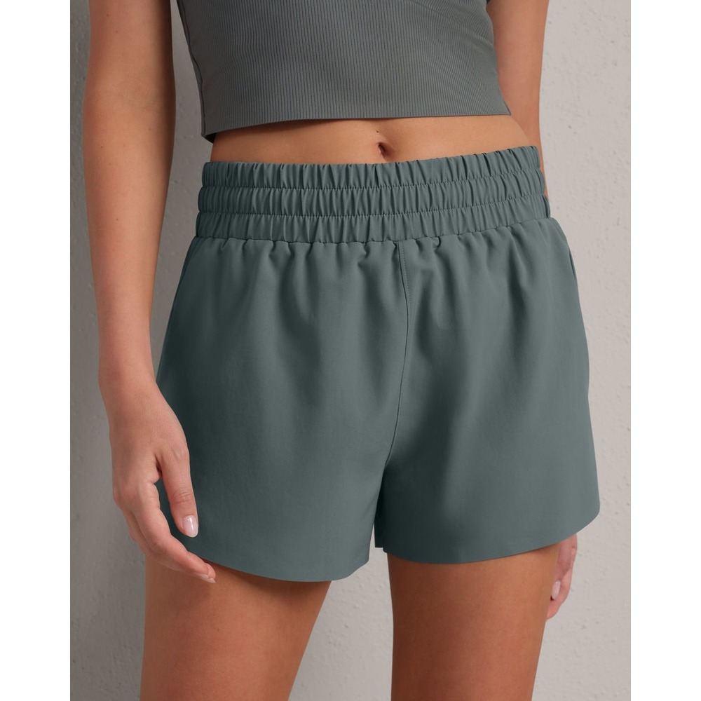 Rhone Mirage Short Lined Athletic Womens Small Green Smoke New With Tags